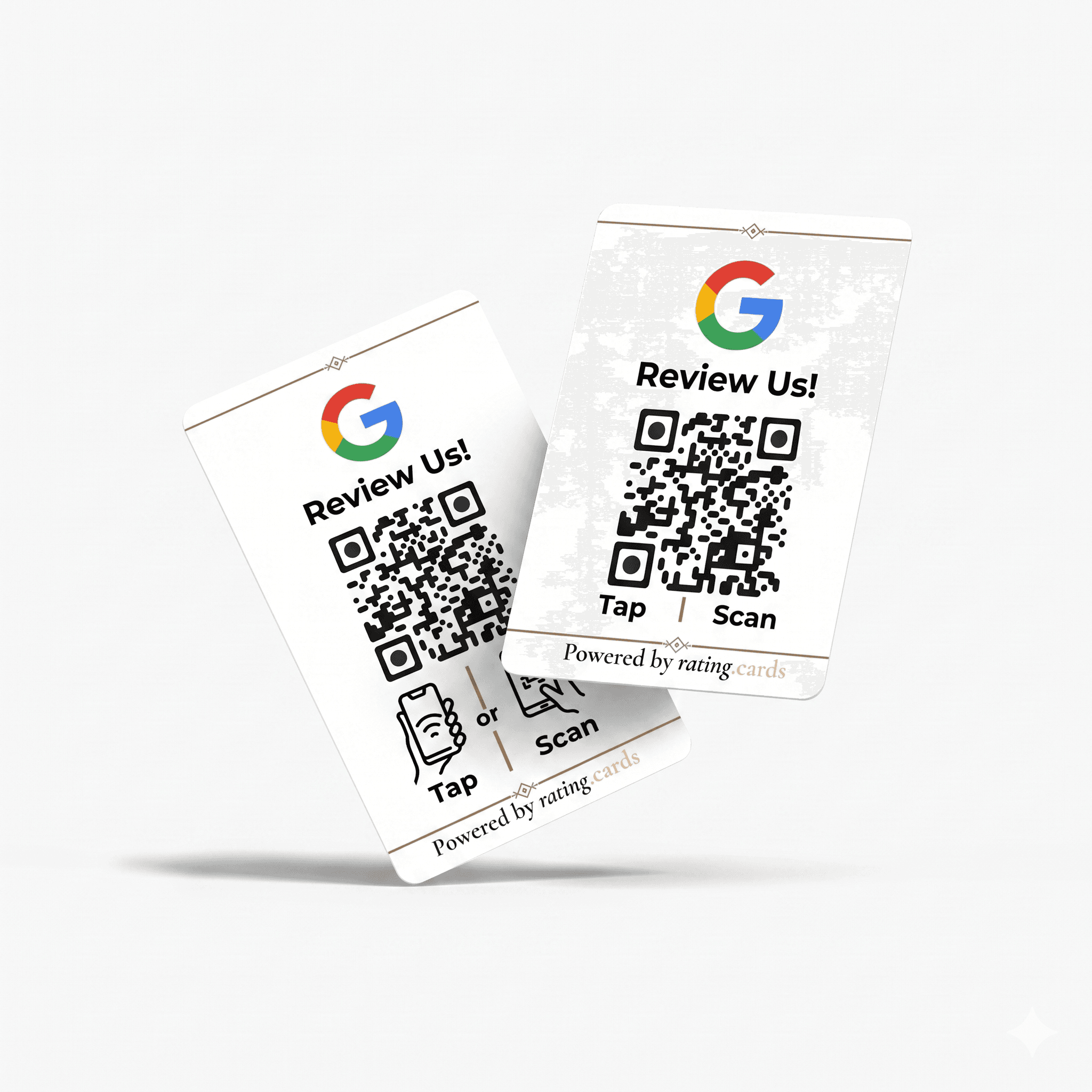 Google Review NFC & QR Card